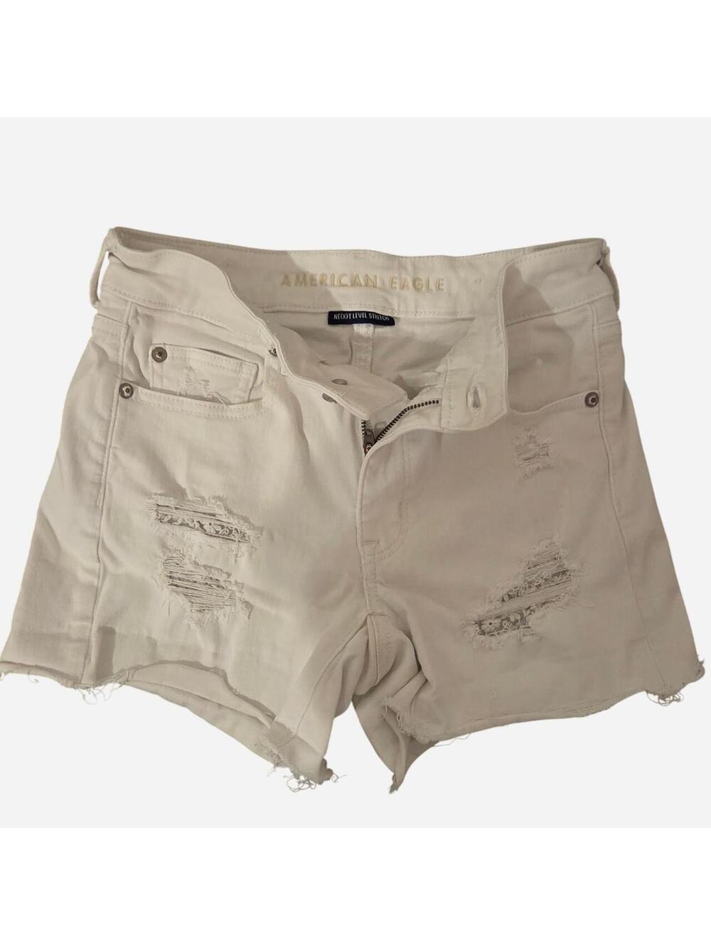 White American Eagle Outfitters denim shorts. Sz 2